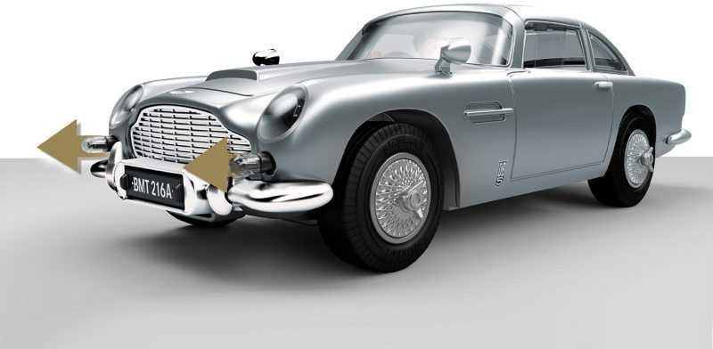 PLAYMOBIL James Bond Aston Martin DB5 Edition Goldfinger (70578)