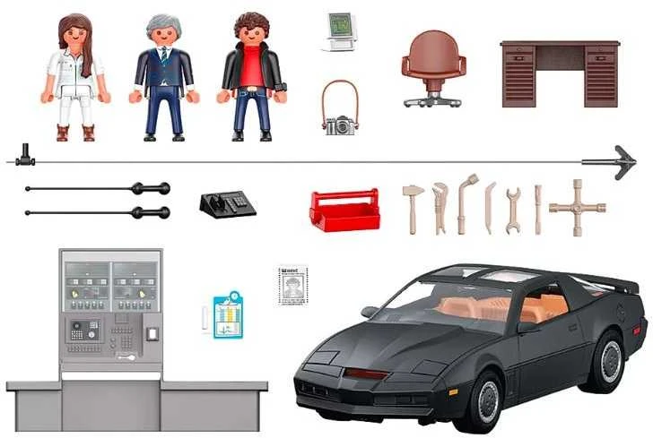 70924 PLAYMOBIL® Kitt, Riteris ir Fantastiškasis automobilis