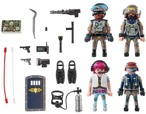 PLAYMOBIL CITY ACTION Specialiųjų pajėgų komanda 71146