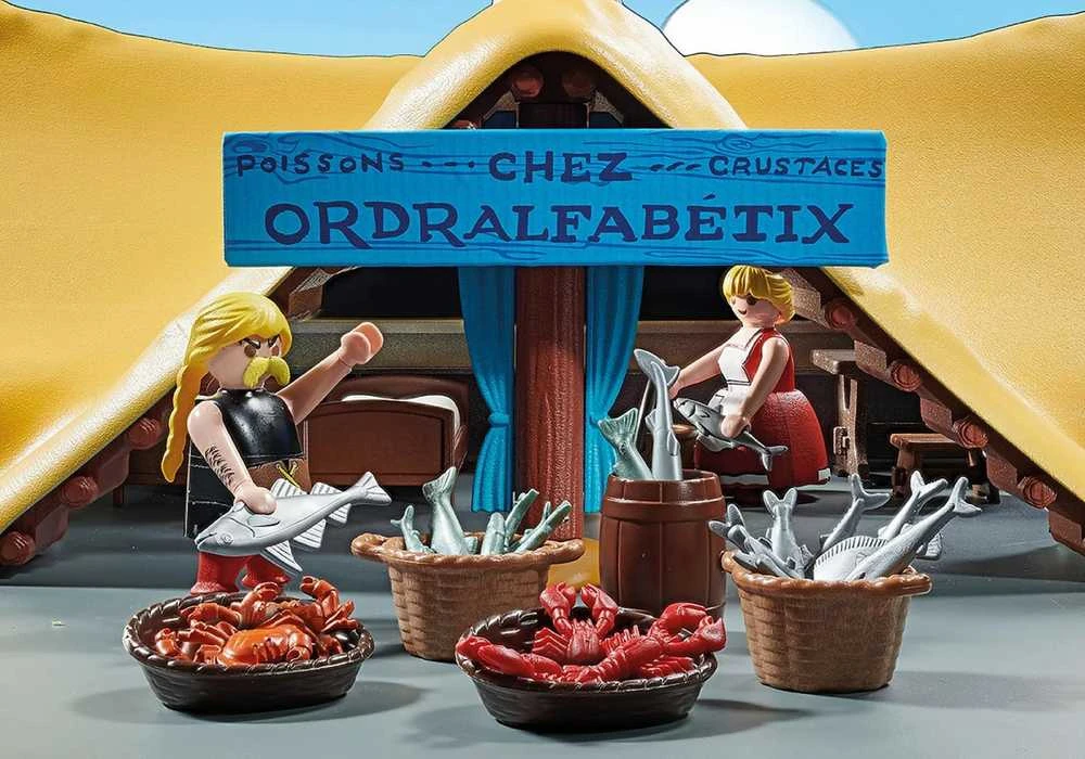 71266 PLAYMOBIL® Astérix: Ordralfabetix Hut, 73 d.