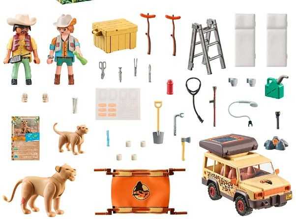 Playmobil Wiltopia 71293 Wiltopia - Z samochodem terenowym wśród lwów