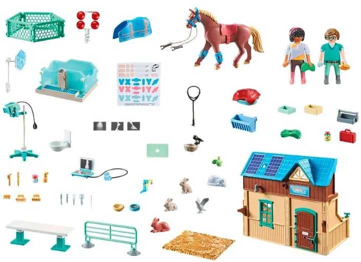 PLAYMOBIL WORLD OF HORSES Jojimo terapija ir veterinaro apžiūra 71352