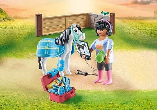 PLAYMOBIL HORSES OF WATERFALL Žirgų terapeutas 71497