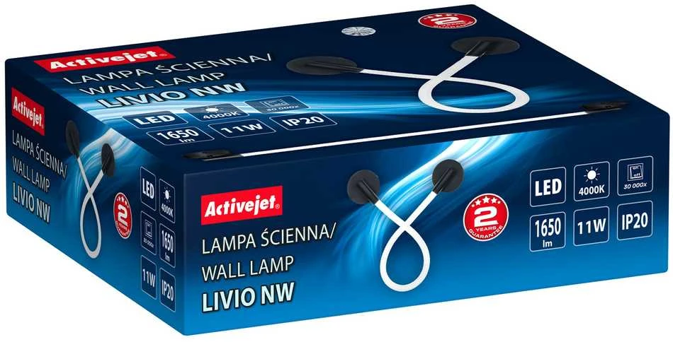 LED Šviestuvas - Activejet Livio Nw