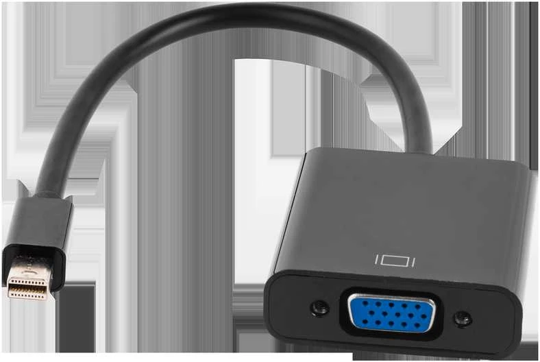 Mini DisplayPort į VGA adapteris, juodas