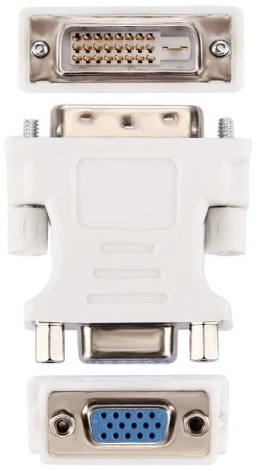 Ak205 Adapteris DVI (kištukas) - VGA (lizdas)