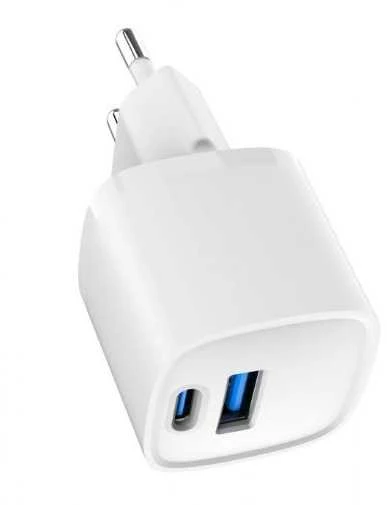 Gembird greitasis įkroviklis | TA-UC-PDQC20-W-01 | USB A+C