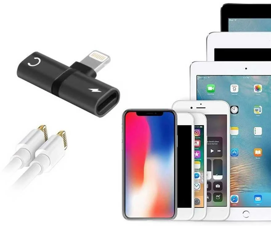 Adapteris Lightning iPad iPhone 2 viename