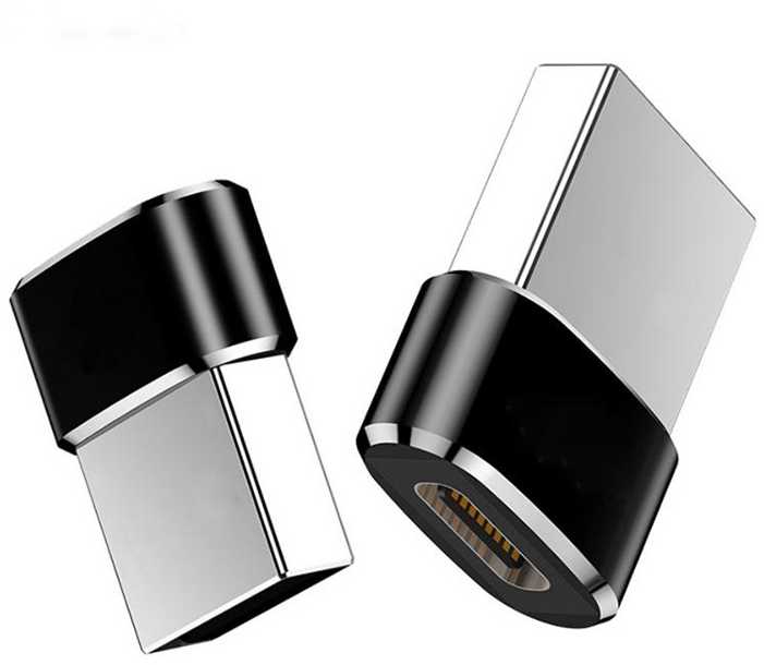 Adapteris OTG USB-A į USB-C juodas