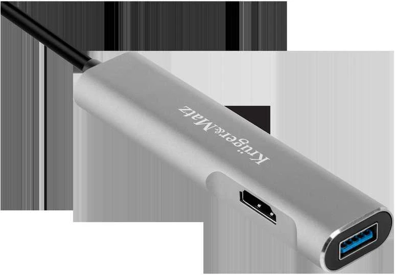 Kruger & Matz Adapteris (HUB) C tipo USB į HDMI / USB 3.0 / SD / MicroSD / C