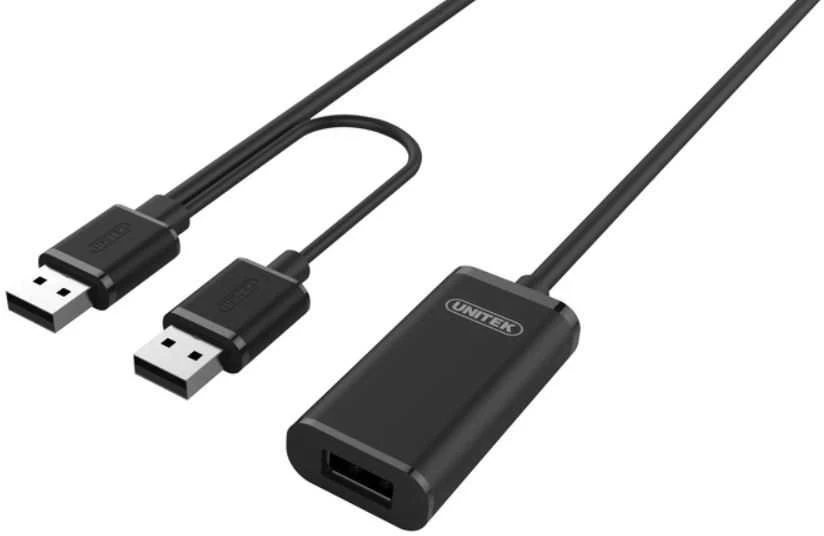 UNITEK Y-278 Unitek Cable USB 2.0 Active Extension, 10m, Y-278