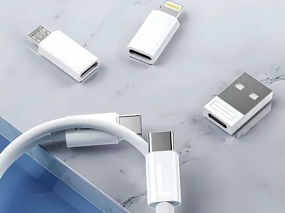 Adapterių rinkinys 5 viename su SIM kortelės išėmimo įrankiu
