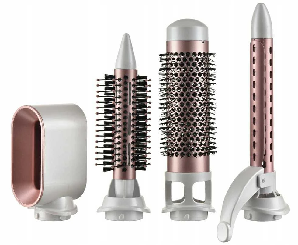 Adler | Plaukų formuotojas 5 viename | AD 2027 | 1200 W | Pearl Baltas/Rose Gold