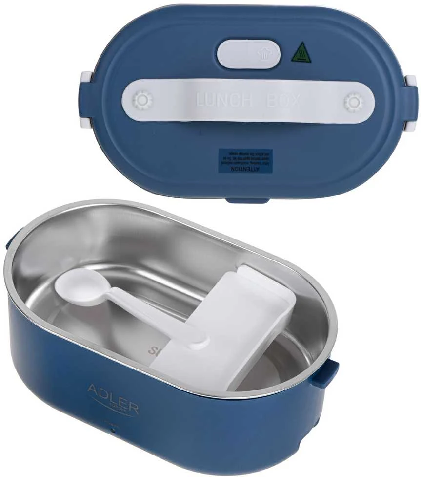 Adler elektrinė priešpiečių dėžutė | AD 4505 | Medžiaga Plastikas | Mėlyna