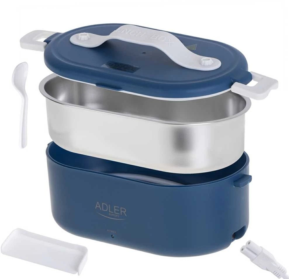 Adler elektrinė priešpiečių dėžutė | AD 4505 | Medžiaga Plastikas | Mėlyna