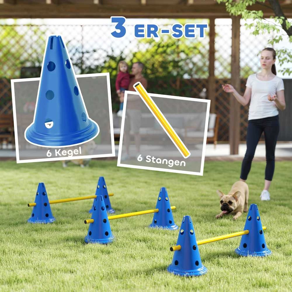 Agility rinkinys 80 × 22,5 × 30 cm