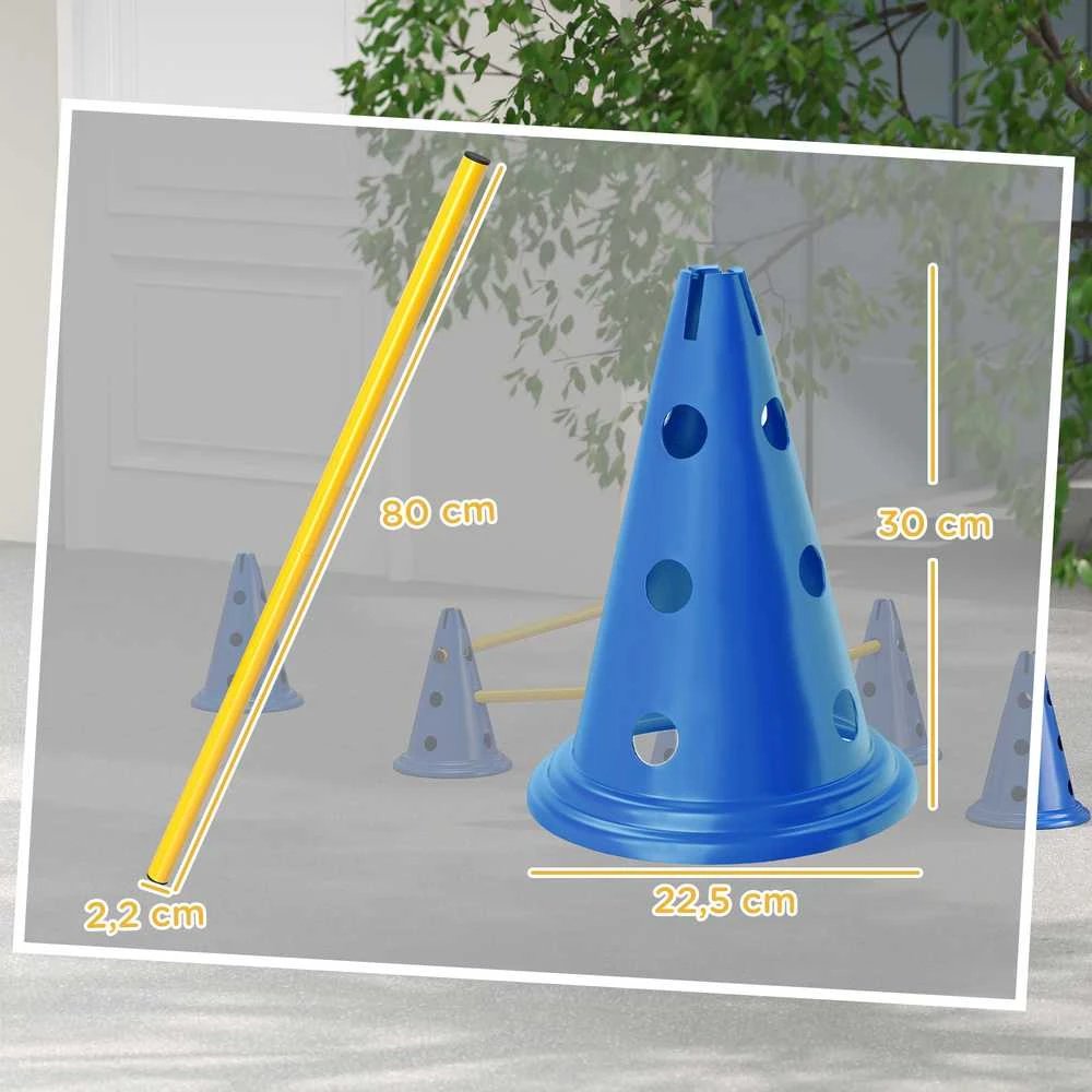 Agility rinkinys 80 × 22,5 × 30 cm