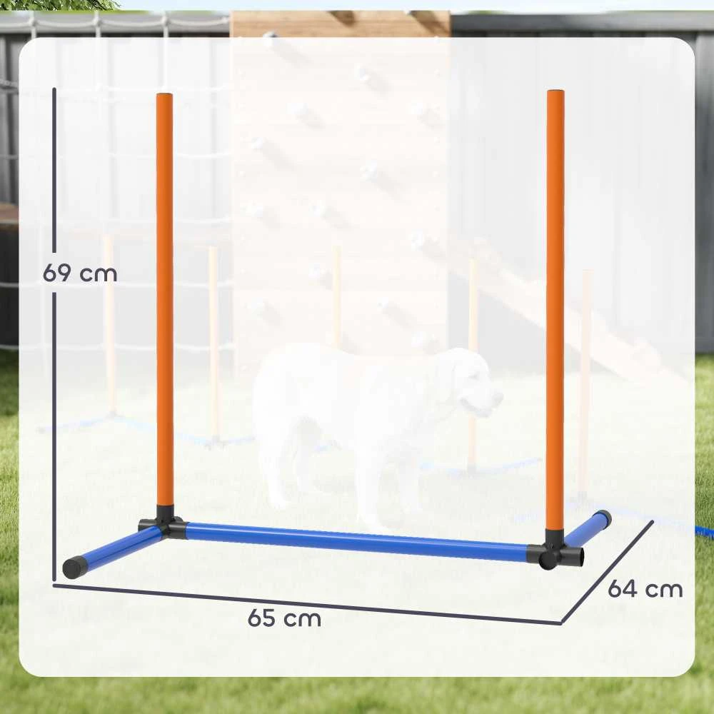 Agility rinkinys Oranžinė+Mėlyna+Juoda 3 vnt.
