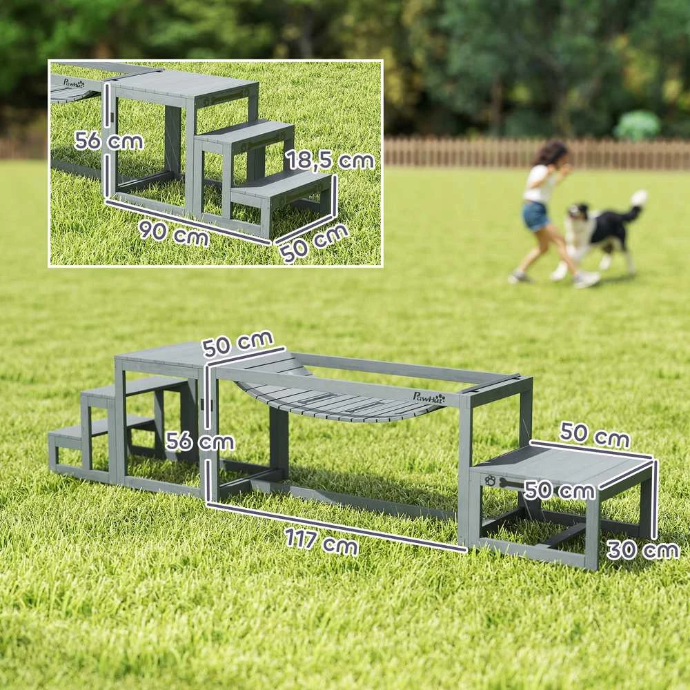 Agility rinkinys pilkas