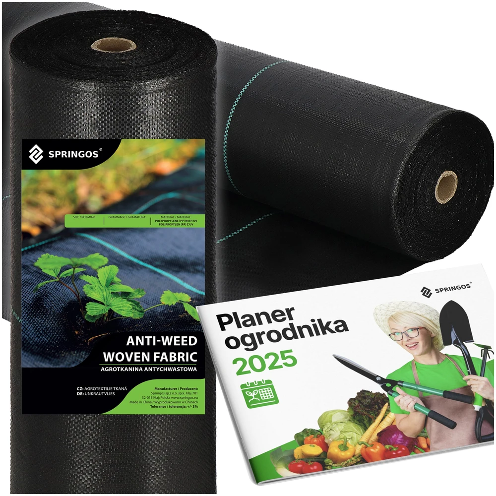 Springos Agroplėvelė nuo piktžolių 1,6 x 50 m