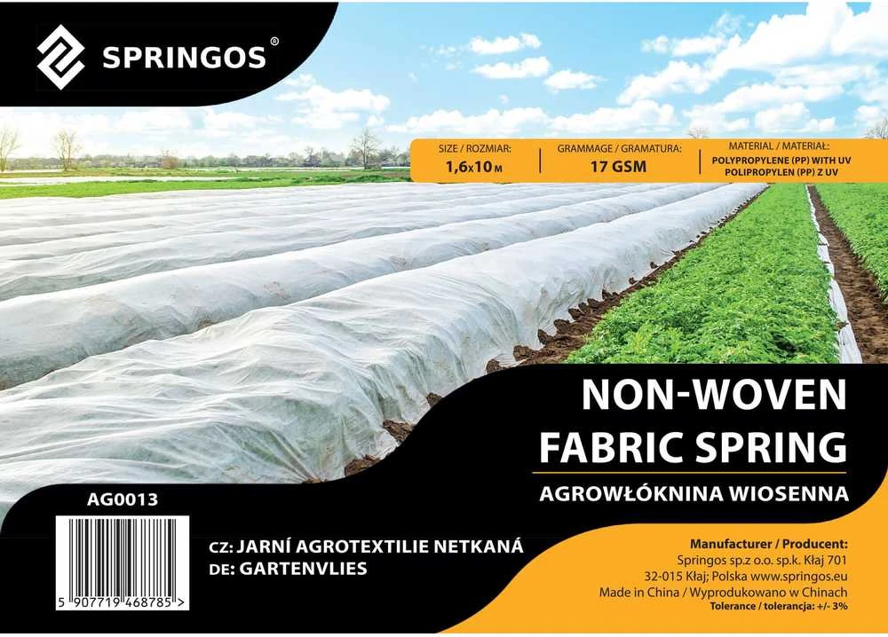Agrotekstilė Springos AG0013 17g/m2 10x1,6m