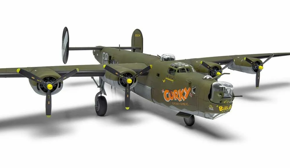 Airfix – Konsoliduotas B-24H Liberator, 1/72, A09010