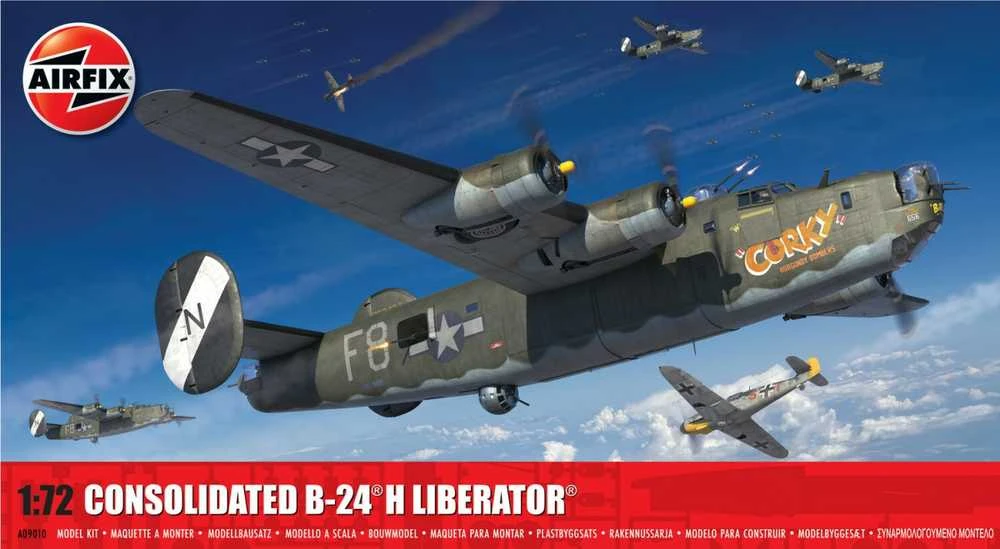 Airfix – Konsoliduotas B-24H Liberator, 1/72, A09010