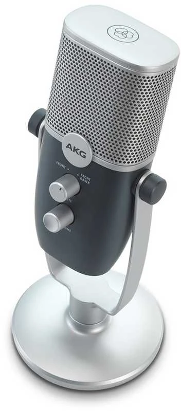 AKG Ara - professional USB condenser microphone, mėlynas-sidabrinis
