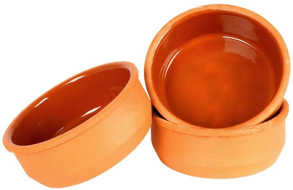 Excellent Houseware Keraminiai ramekinai 12 cm, 200 ml, 3 vnt.