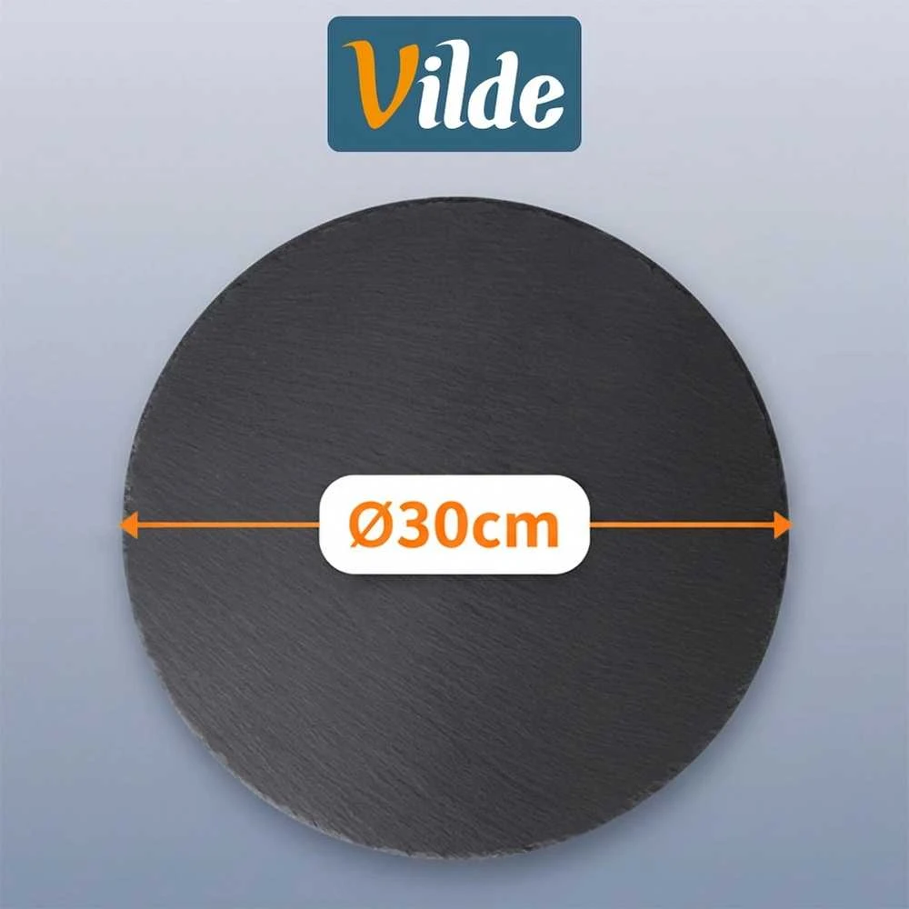 Vilde Akmens serviravimo padėklas apvalus 30 cm