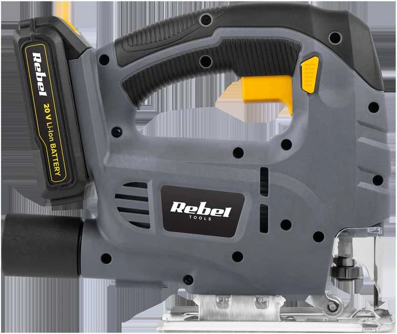 Rebel Tools akumuliatorinis siaurapjūklis RB-1031, 20V; 2 Ah