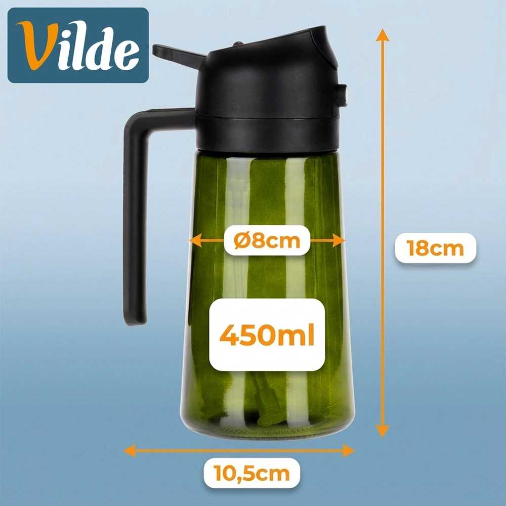 Aptel Vilde Stiklinis purkštuvas aliejui ir actui 450 ml