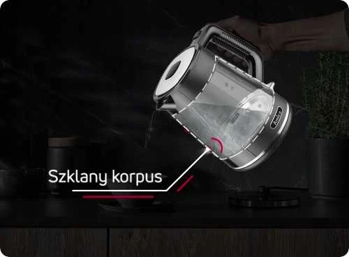 Virdulys Amica KD2050G sidabrinė