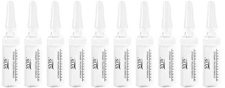 Activeshop Vitaminų kokteilis - ampulės SYIS VITAMIN COCKTAIL AMPOULES PROFESSIONAL, 10 x3 ml