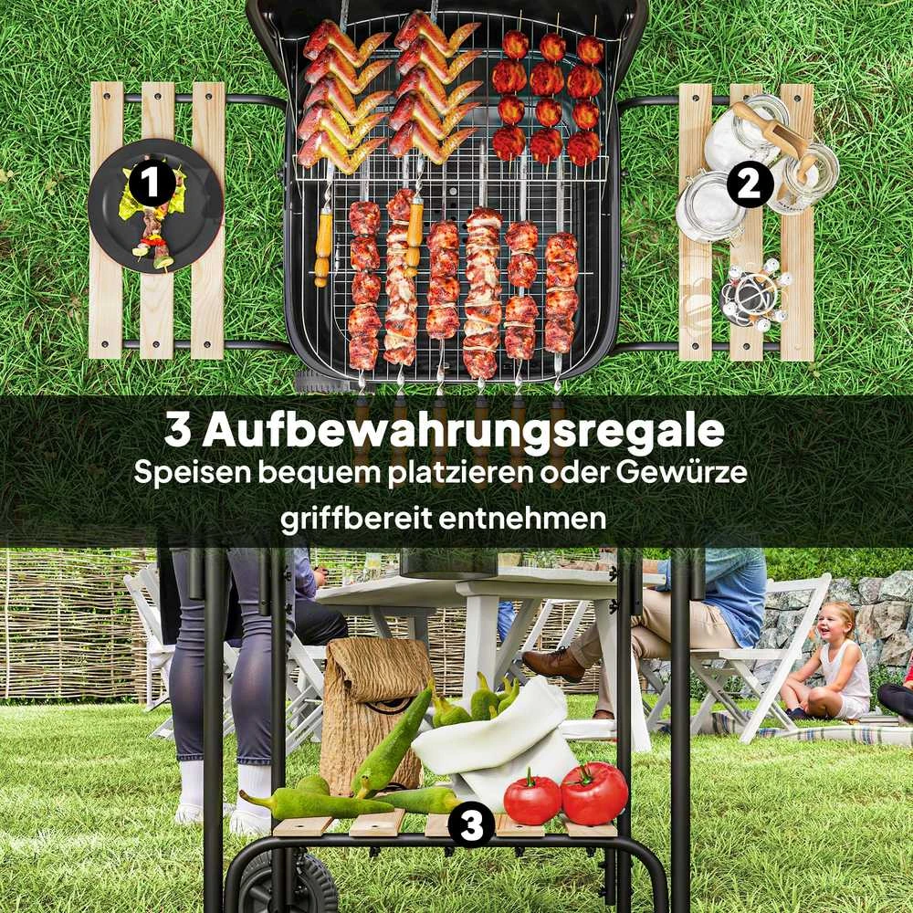 Anglinė kepsninė 98 x 54 x 91 cm