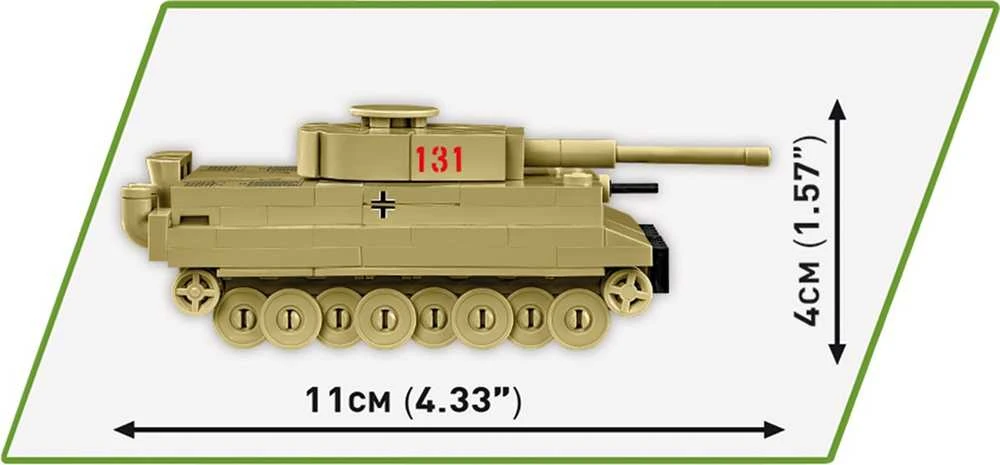 Cobi Antrojo pasaulinio karo tanko modelis, Tiger I 131