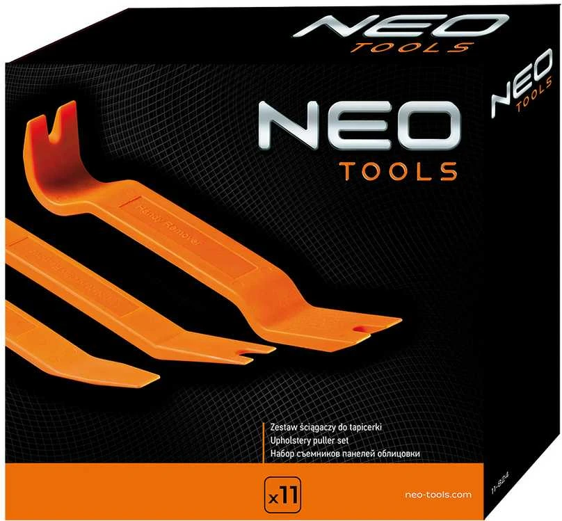 Zestaw Apdailos ardymo įrankių rinkinys Neo 11-824, 11 vnt.