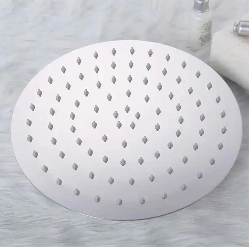 ATL Apvali dušo galva 20 cm iš nerūdijančio plieno