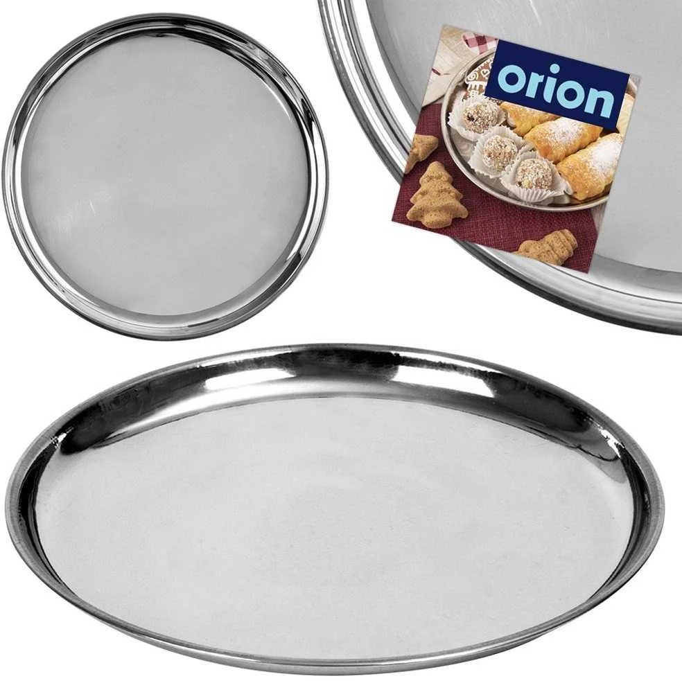 Orion Serviravimo padėklas Apvalus 23 cm Plieninis