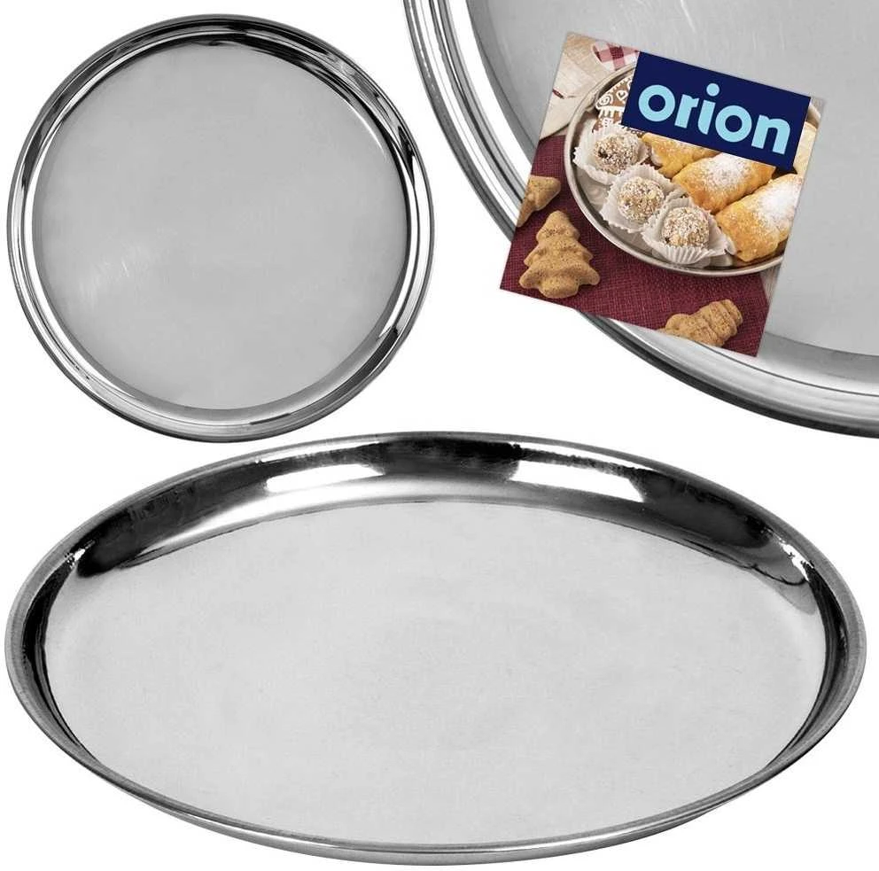 Orion Serviravimo padėklas Apvalus 28 cm Nerūdijančio plieno