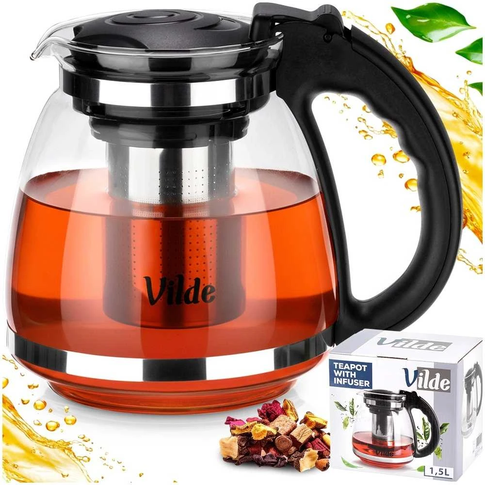 Altom Arbatinukas su nerūdijančio plieno filtru Vilde 1,5 l