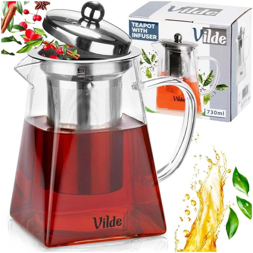 Nezatříděno Arbatinukas su nerūdijančio plieno filtru Vilde 730 ml