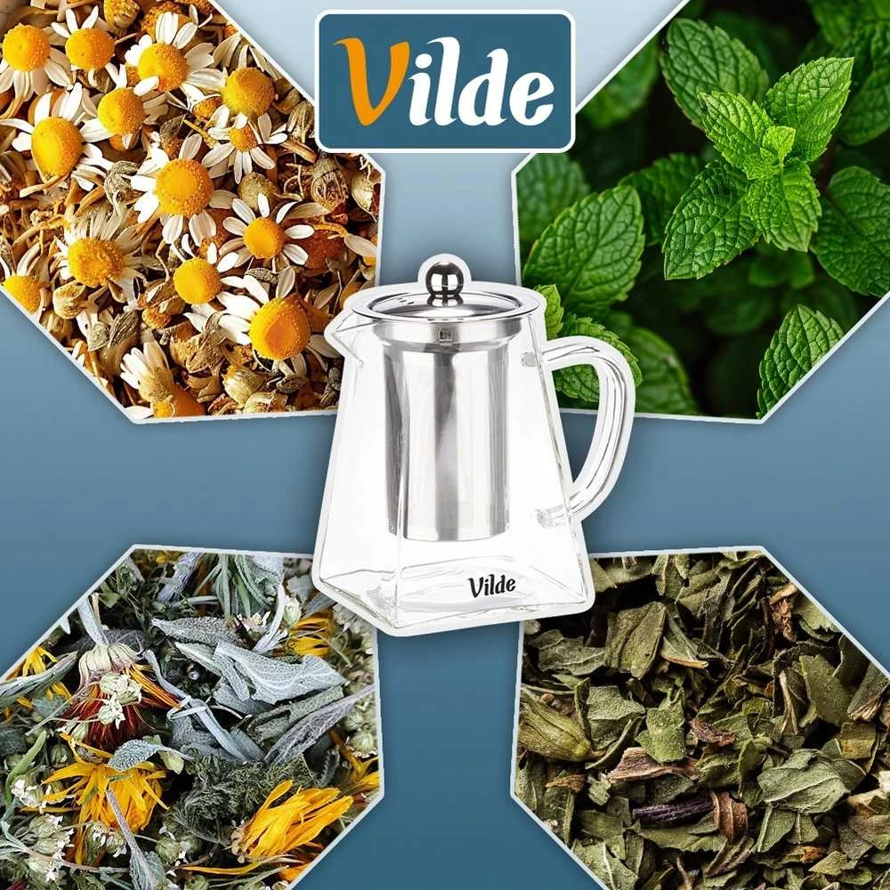 Nezatříděno Arbatinukas su nerūdijančio plieno filtru Vilde 730 ml