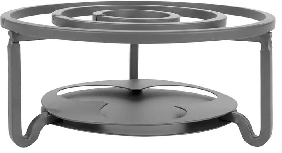 Orion Šildytuvas arbatinukui 16,5 cm metalinis pilkas
