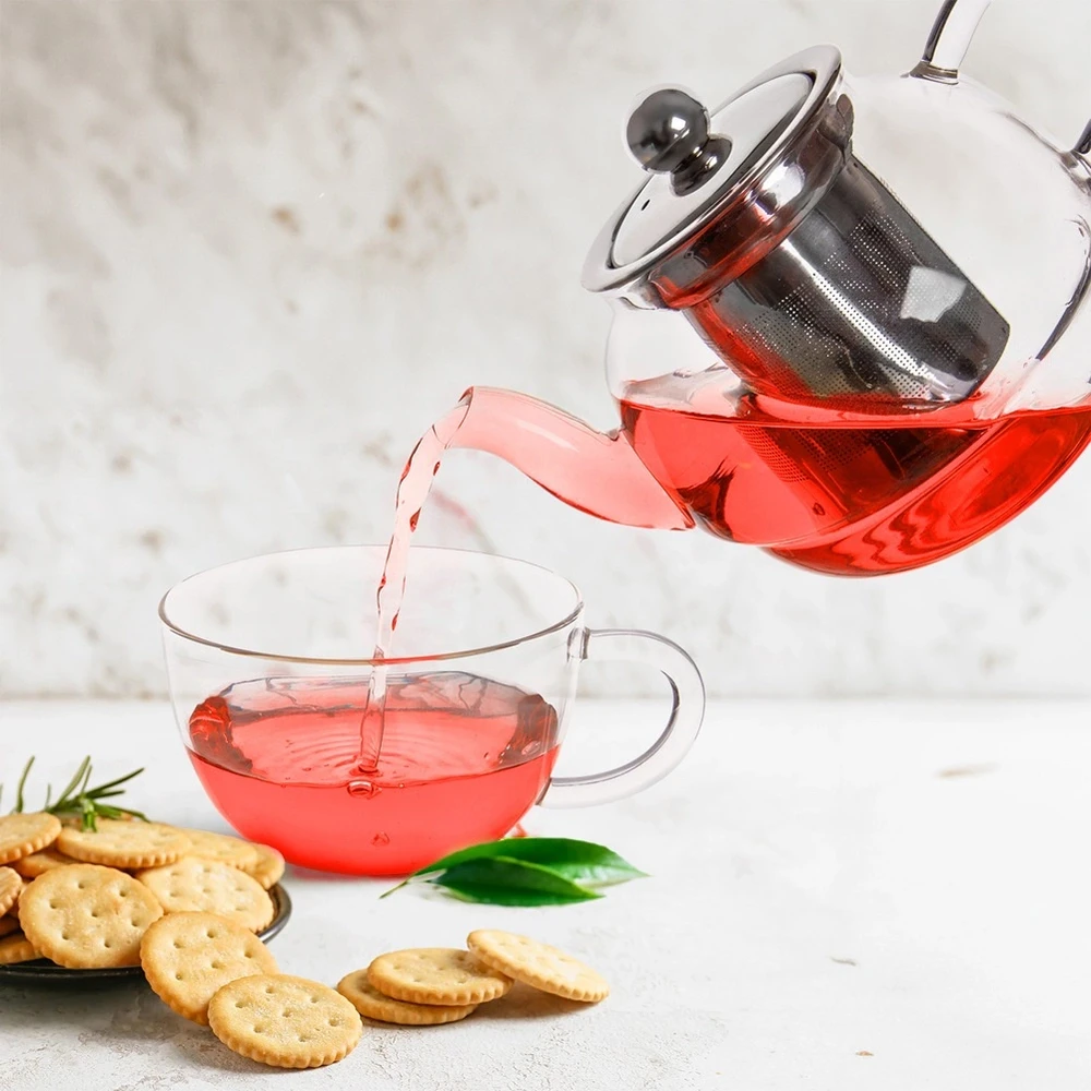 Orion Arbatos ąsotis su puodeliu 350+300 ml - Stiklinis