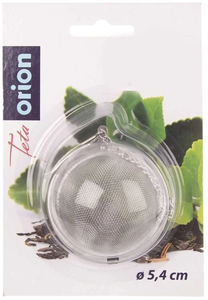 Orion Arbatos sietelis 5,4 cm Plieninis