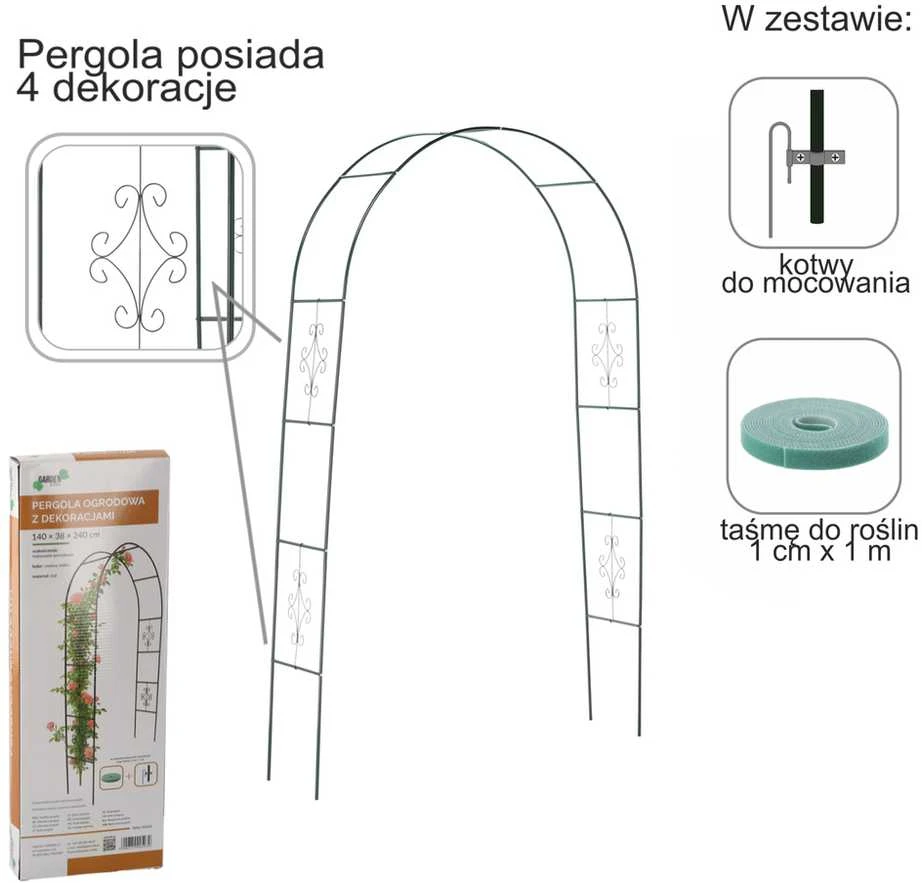 Sodo pergolė (PERG-N3214)