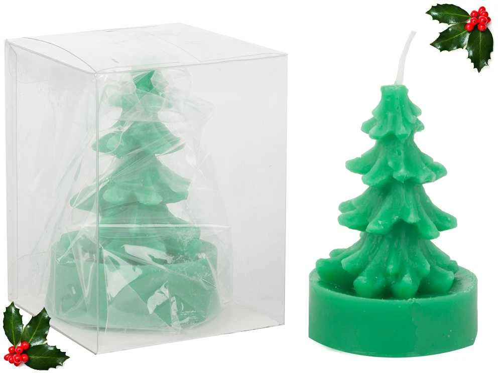 Aromatinė žvakė eglutės formos 7,5 cm