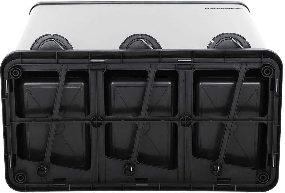 Songmics Atliekų separatorius 54 litrai (3 x 18 L)
