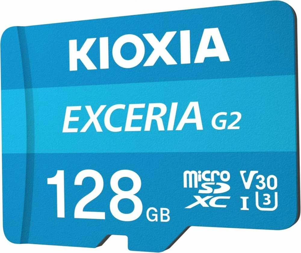 Atminties kortelė Kioxia Exceria Gen2 Micro SDXC 128GB UHS-I U3 V30